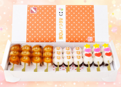 みたらし３兄弟　4本　こしあん３姉妹と生だんご各3本の10本セット